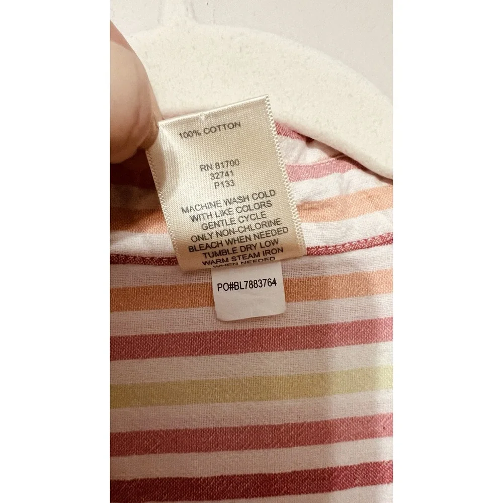 Vintage Rainbow‎ Striped Sustainable Cotton